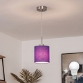 Brilagi - LED luster na sajli NUBILA 1xE27/60W/230V Ø 14 cm ljubičasta