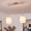 Brilagi - LED luster na sajli NUBILA 2xE27/60W/230V krem