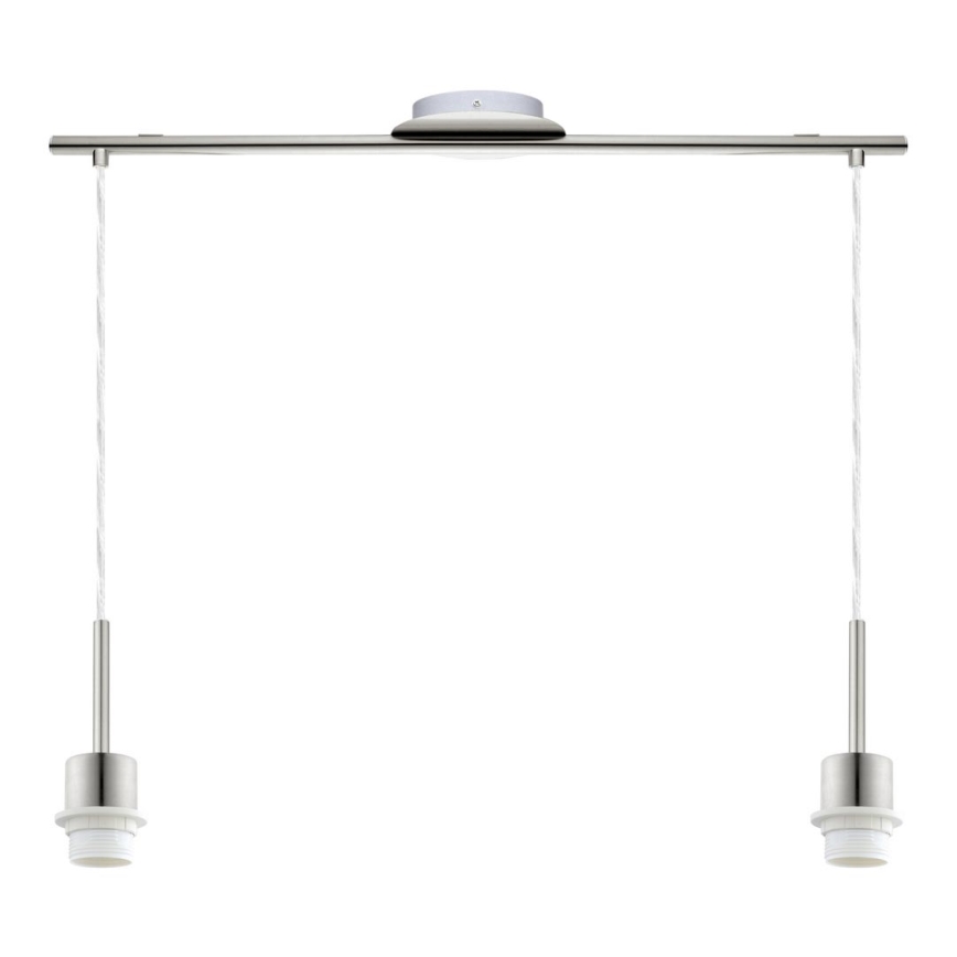 Brilagi - LED luster na sajli NUBILA 2xE27/60W/230V pompejska crvena