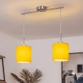 Brilagi - LED luster na sajli NUBILA 2xE27/60W/230V žuta