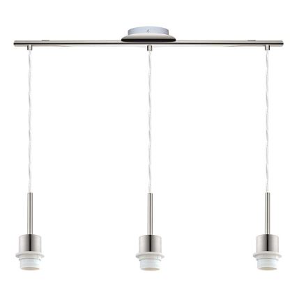 Brilagi - LED luster na sajli NUBILA 3xE27/60W/230V ružičasta
