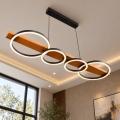 BRILAGI - LED luster na sajli PLANK LED/35W/230V 4000K 30x100 cm drvo