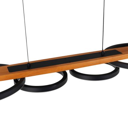BRILAGI - LED luster na sajli PLANK LED/35W/230V 4000K 30x100 cm drvo