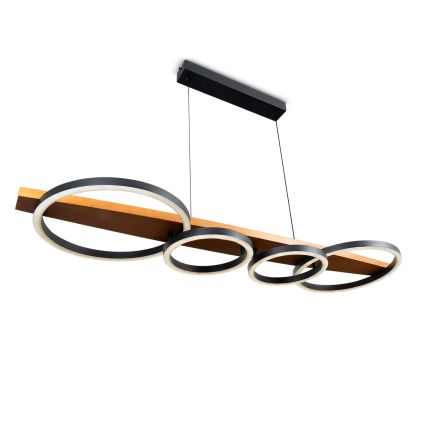 BRILAGI - LED luster na sajli PLANK LED/35W/230V 4000K 30x100 cm drvo