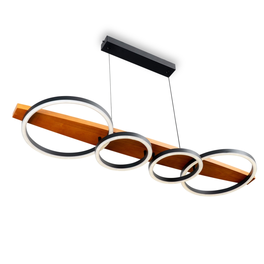 BRILAGI - LED luster na sajli PLANK LED/35W/230V 4000K 30x100 cm drvo