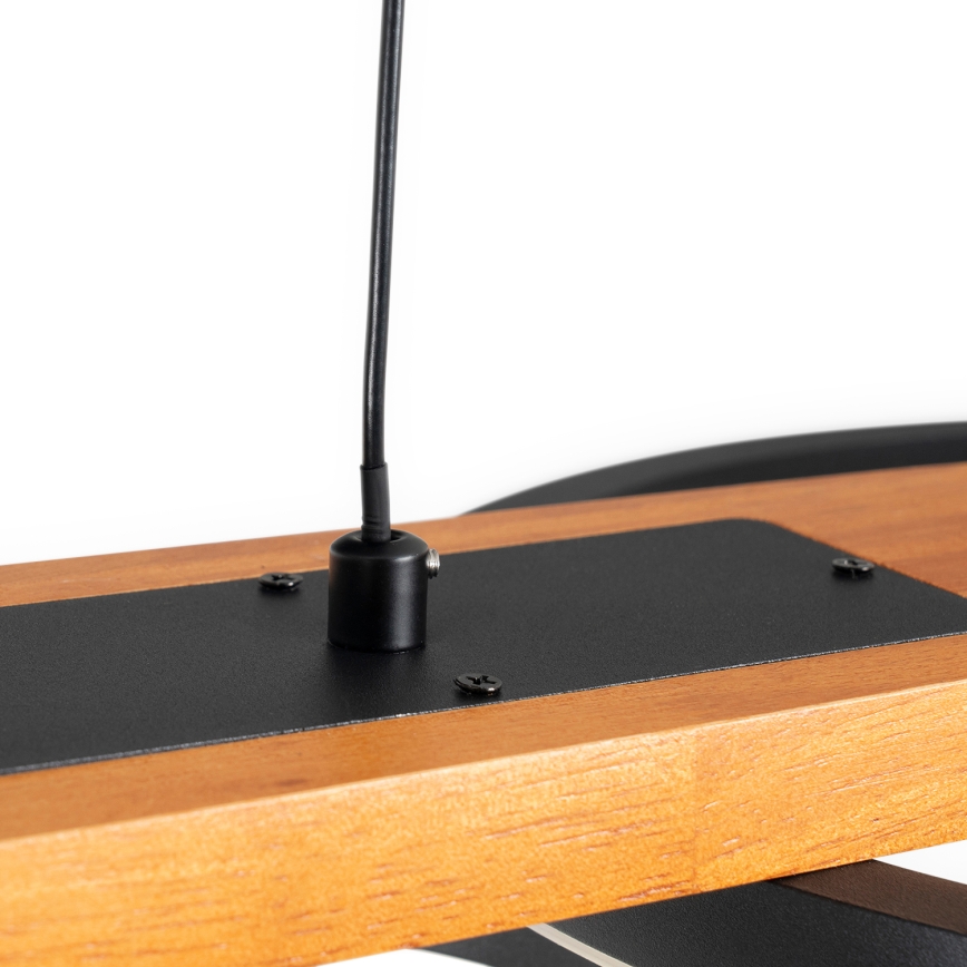 BRILAGI - LED luster na sajli PLANK LED/35W/230V 4000K 30x100 cm drvo
