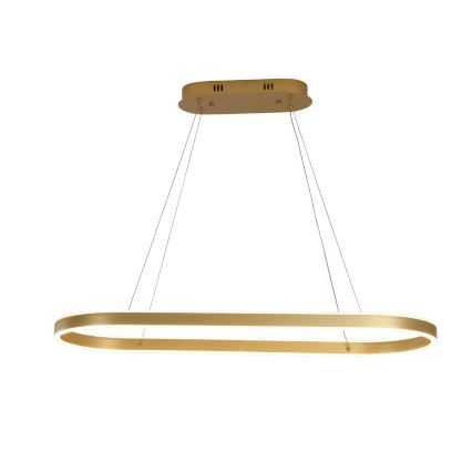 Brilagi - LED luster na sajli PONDIE LED/44W/230V 80x30 cm zlatni