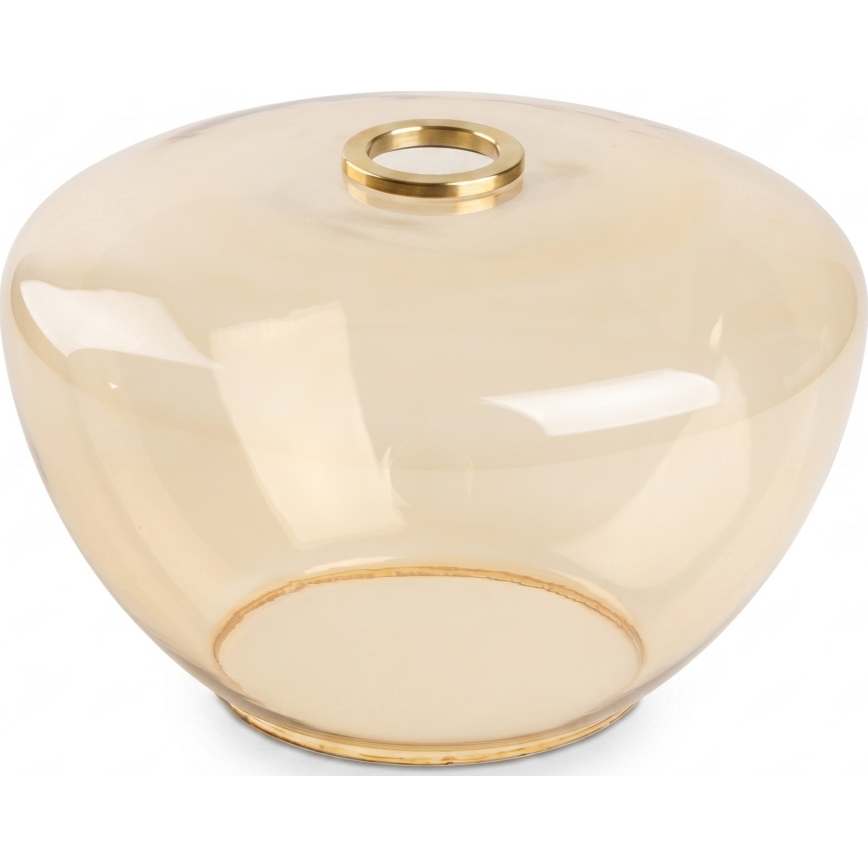 BRILAGI - LED luster na sajli RETRO GLASS 2xE27/40W/230V crna/zadimljeno bež