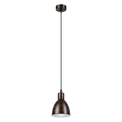 Brilagi - LED luster na sajli RIDDY 1xE27/60W/230V bakarna/patina