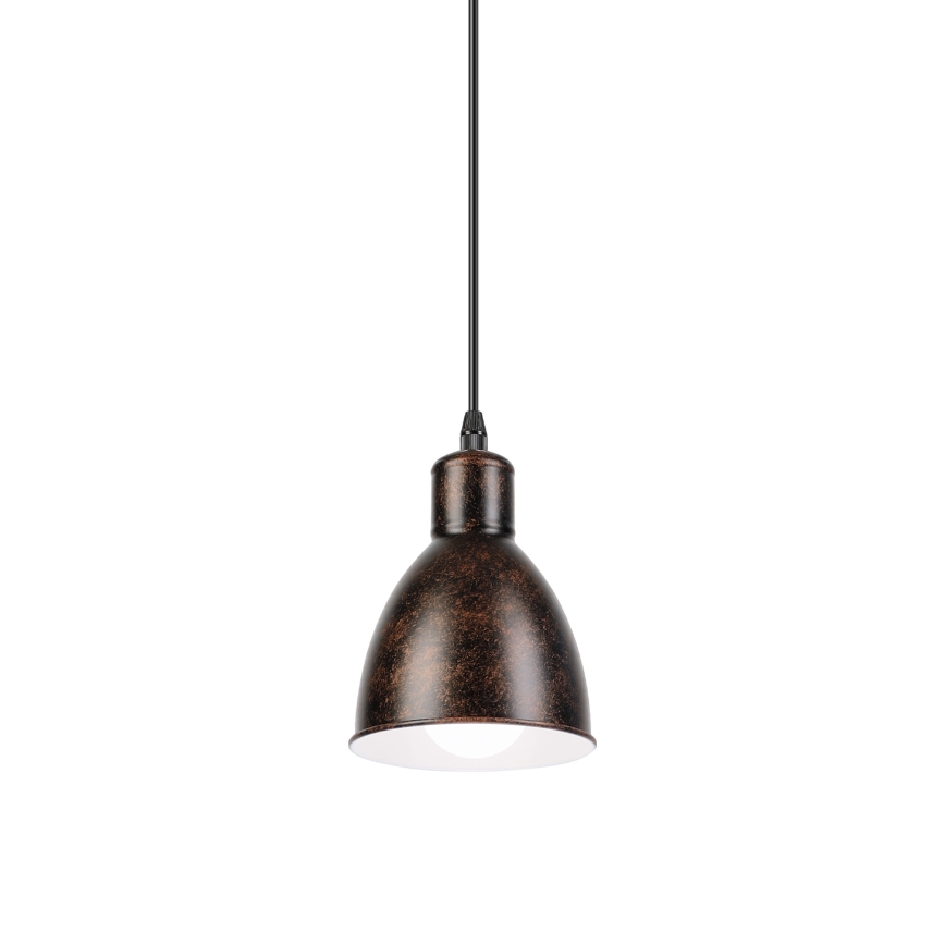Brilagi - LED luster na sajli RIDDY 1xE27/60W/230V bakarna/patina