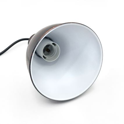 Brilagi - LED luster na sajli RIDDY 1xE27/60W/230V bakarna/patina