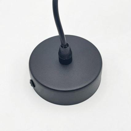 Brilagi - LED luster na sajli RIDDY 1xE27/60W/230V crna