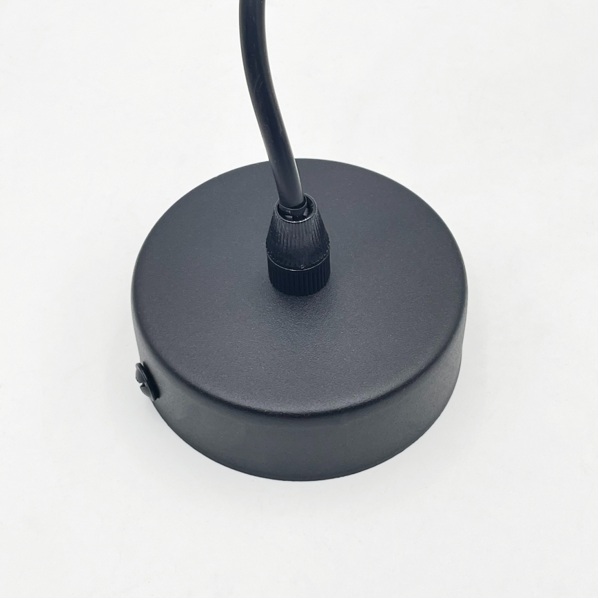 Brilagi - LED luster na sajli RIDDY 1xE27/60W/230V crna