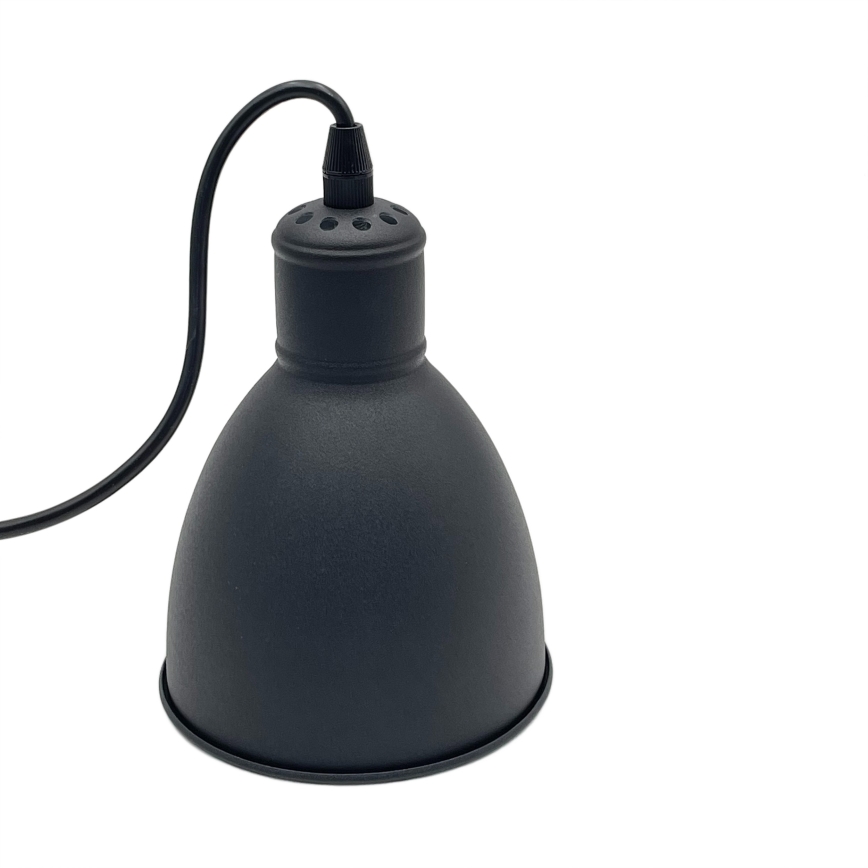 Brilagi - LED luster na sajli RIDDY 1xE27/60W/230V crna