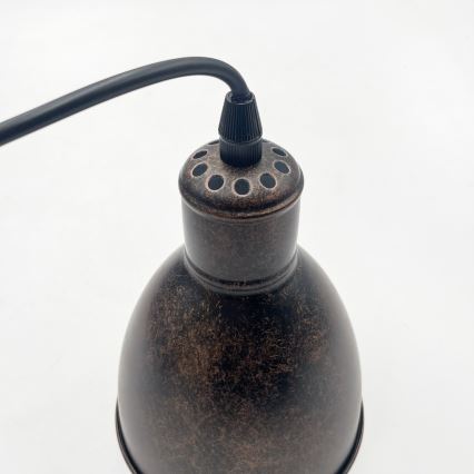 Brilagi - LED luster na sajli RIDDY 3xE27/60W/230V bakarna/patina