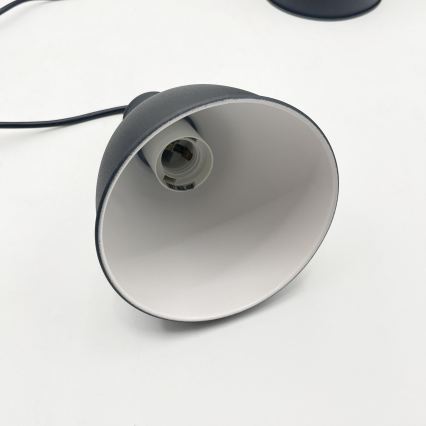 Brilagi - LED luster na sajli RIDDY 4xE27/60W/230V crna