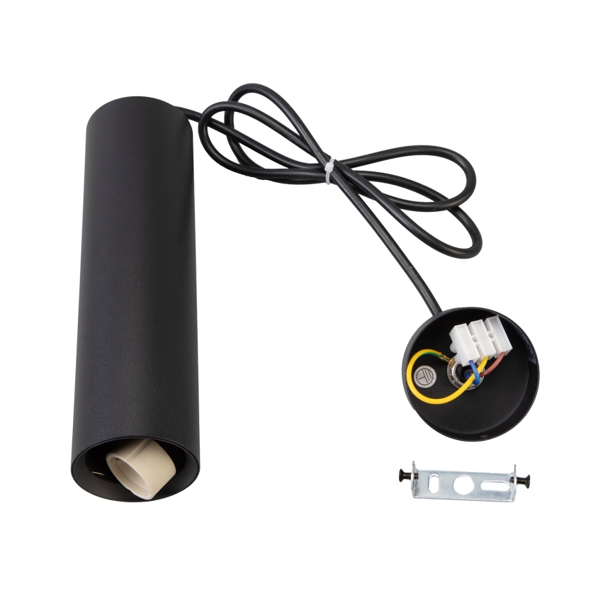 BRILAGI - LED RGBW prigušiva luster na sajli SELE 1xGU10/4,8W/230V 3000K crna + daljinski upravljač