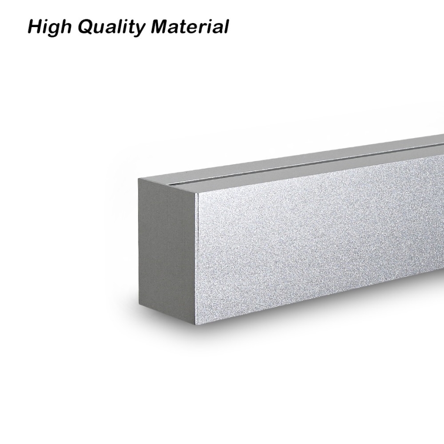 Brilagi - LED luster na sajli SLEEKLINE LED/40W/230V 3000/4500/6000K srebrni