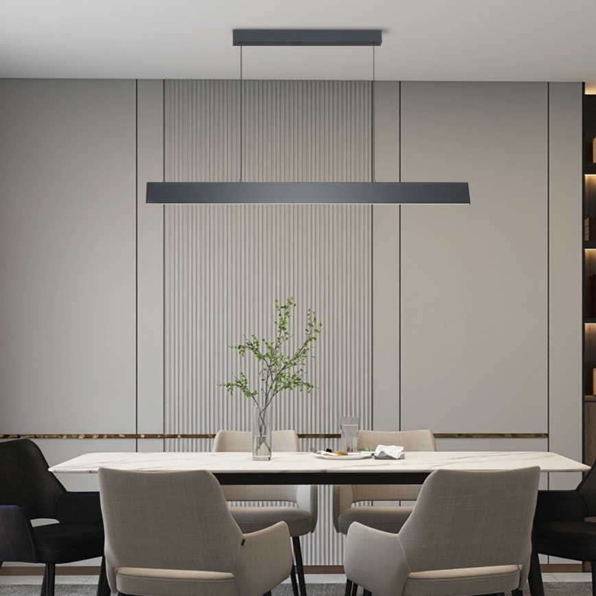 Brilagi - LED prigušiva luster na sajli SLIMLINE LED/40W/230V 3000-6000K antracit + daljinsko upravljanje