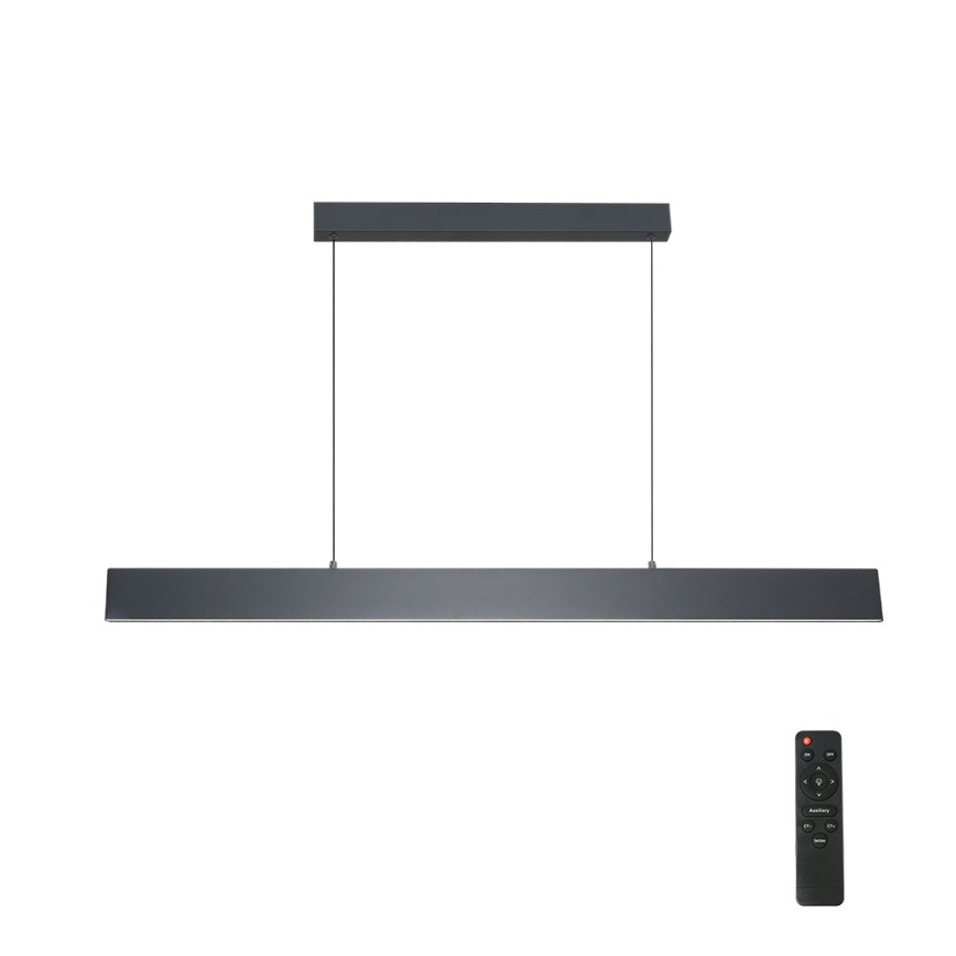 Brilagi - LED prigušiva luster na sajli SLIMLINE LED/40W/230V 3000-6000K antracit + daljinsko upravljanje