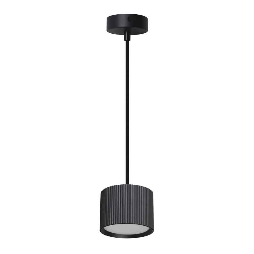 BRILAGI - LED Luster na sajli STRIPY 1xGX53/15W/230V pr. 82 mm crna