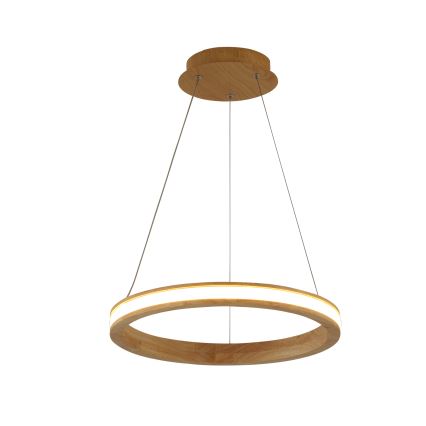 Brilagi - LED luster na sajli UMEA WOOD LED/30W/230V prečnik 40 cm drvo