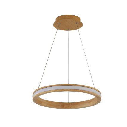 Brilagi - LED luster na sajli UMEA WOOD LED/30W/230V prečnik 40 cm drvo