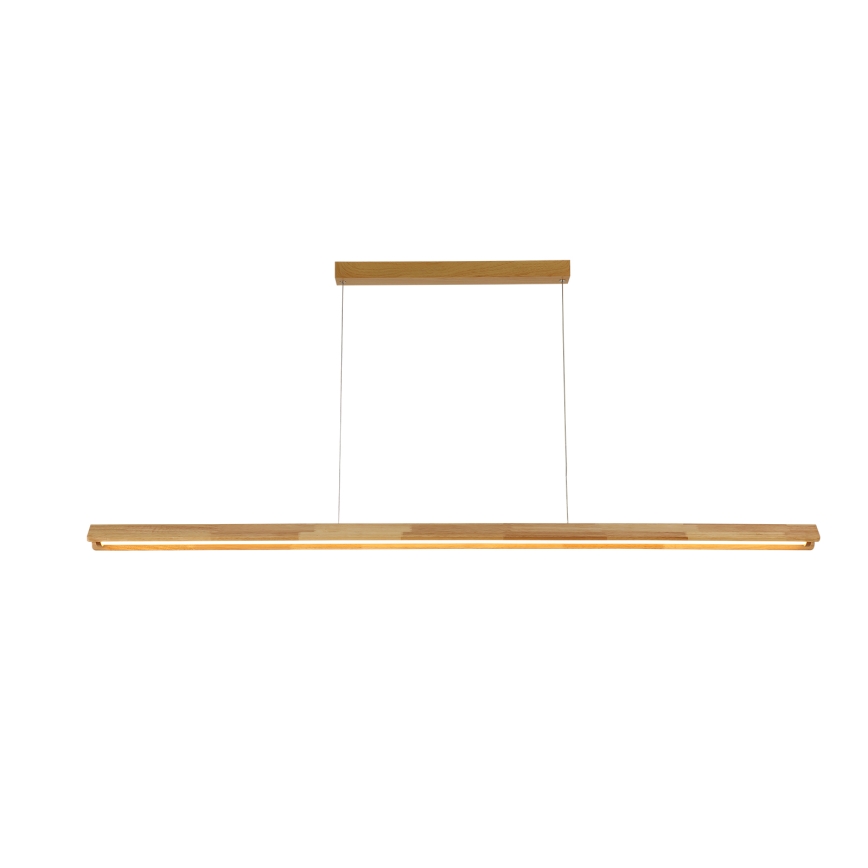 Brilagi - LED luster na sajli UMEA WOOD LED/40W/230V 150 cm drvo