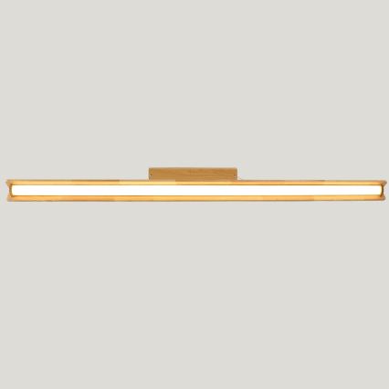 Brilagi - LED luster na sajli UMEA WOOD LED/40W/230V 150 cm drvo