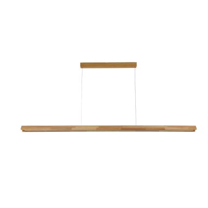 Brilagi - LED luster na sajli UMEA WOOD LED/40W/230V 150 cm drvo
