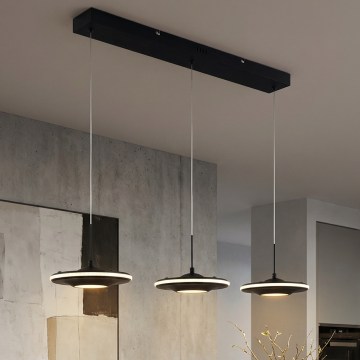 Brilagi - LED luster na sajli VERANO 3xLED/15W/230V