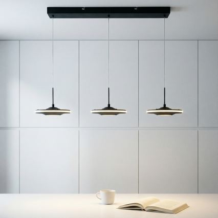 Brilagi - LED luster na sajli VERANO 3xLED/15W/230V