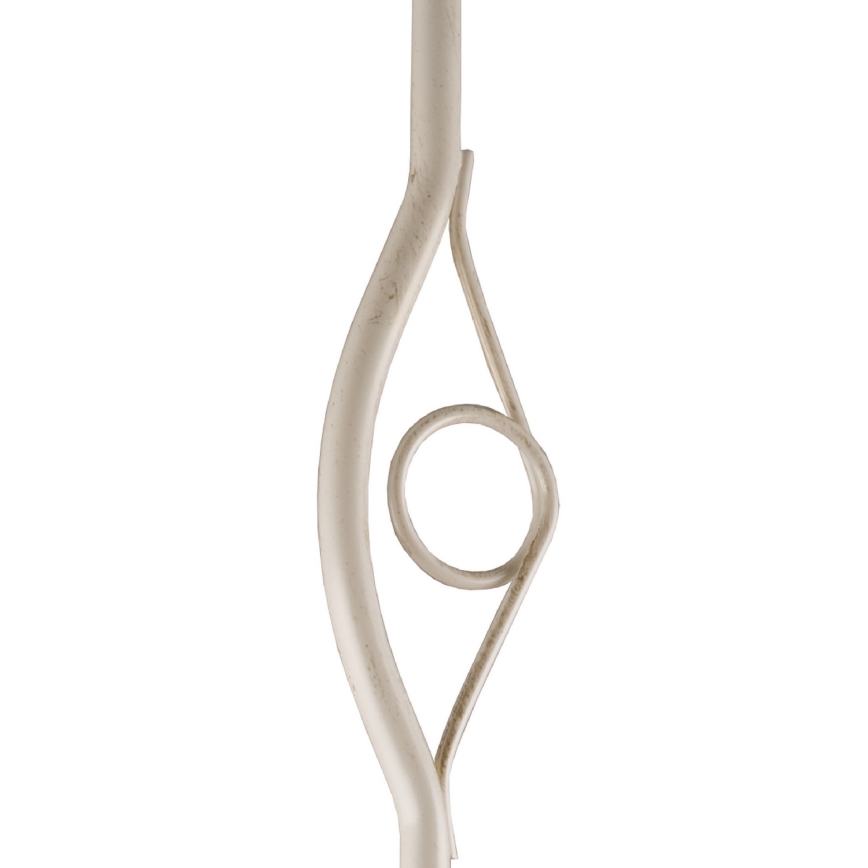 Brilagi - LED luster na šipci ANTICO 1xE27/60W/230V bela patina