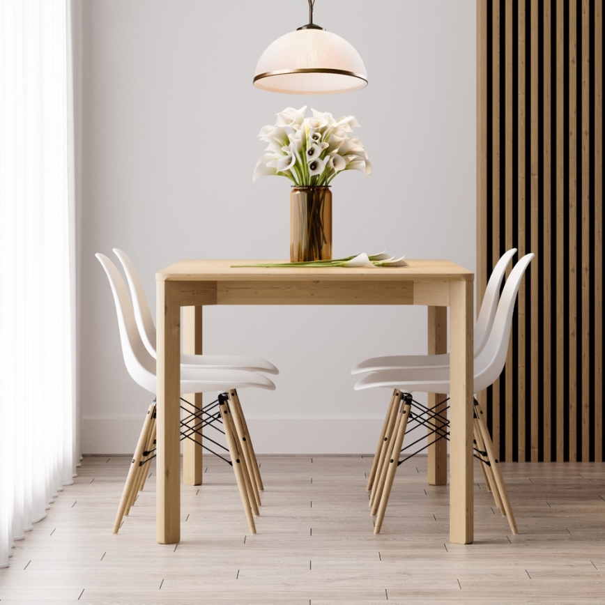 Brilagi - LED luster na šipci ANTICO 1xE27/60W/230V bronzana patina