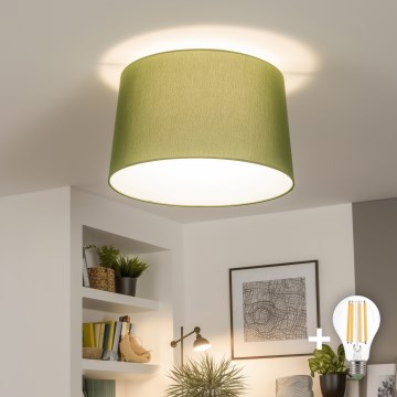 Brilagi - LED nadgradni luster CERIA 1xE27/40W/230V Ø 45 cm, zeleni
