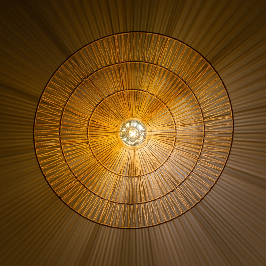 Brilagi - LED nadgradni luster CERIA BOHO 1xE27/40W/230V prečnika 70 cm, braon