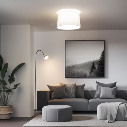 Brilagi - LED nadgradni plafonski luster CERIA 1xE27/40W/230V pr. 45 cm bela