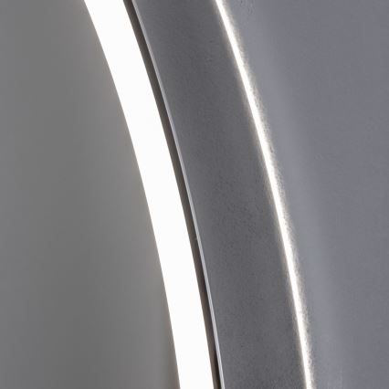 Brilagi - LED prigušiva kupatilsko grejano ogledalo sa pozadinskim osvetljenjem ALU PRO LED/18W/230V fi 60 cm 3000/4000/6500K IP44 sjajni hrom CRI 90