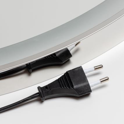 Brilagi - LED prigušiva kupatilsko grejano ogledalo sa pozadinskim osvetljenjem ALU PRO LED/18W/230V fi 60 cm 3000/4000/6500K IP44 sjajni hrom CRI 90