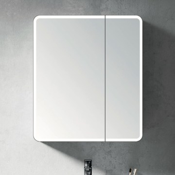 BRILAGI - LED ogledalo-ormarić za kupatilo sa osvetljenjem NOTO DOUBLE 60x70 cm