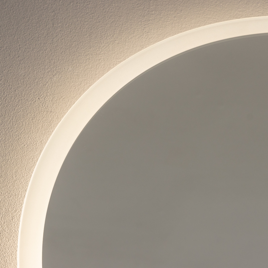Brilagi - LED ogledalo za kupatilo BERNATE LED/19W/230V Ø 60 cm srebrno IP44 CRI 90 prigušiva + CCT