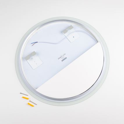 Brilagi - LED ogledalo za kupatilo BERNATE LED/19W/230V Ø 60 cm srebrno IP44 CRI 90 prigušiva + CCT