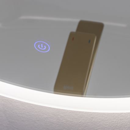 Brilagi - LED ogledalo za kupatilo CUNEO LED/19W/230V prečnik 60 cm IP44 CRI 90 prigušiva + CCT