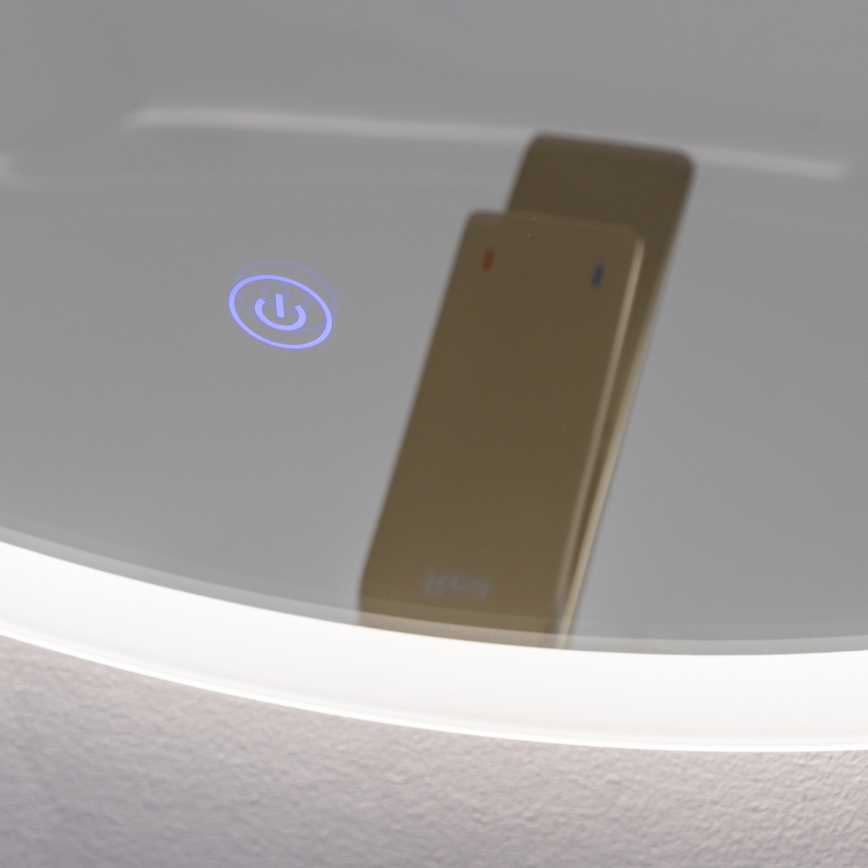 Brilagi - LED ogledalo za kupatilo CUNEO LED/19W/230V prečnik 60 cm IP44 CRI 90 prigušiva + CCT