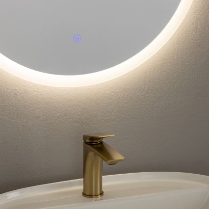 Brilagi - LED ogledalo za kupatilo CUNEO LED/19W/230V prečnik 60 cm IP44 CRI 90 prigušiva + CCT