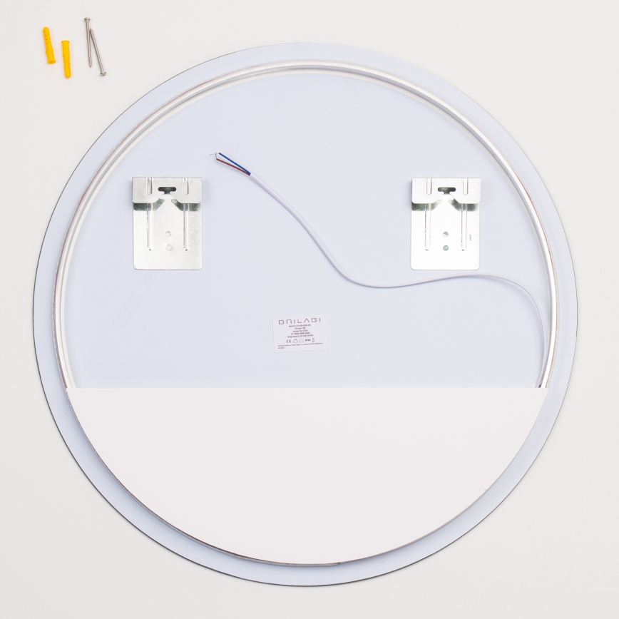 Brilagi - LED ogledalo za kupatilo LUNA LED/19W/230V prečnik 60 cm IP44 CRI 90 prigušiva + CCT