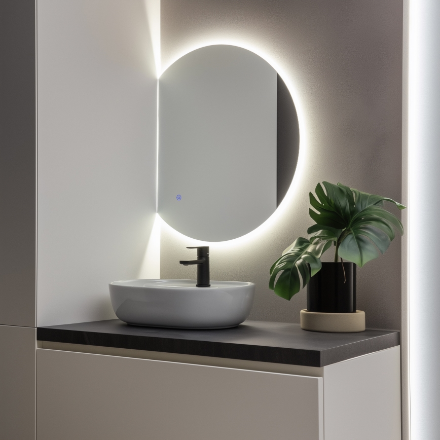 Brilagi - LED ogledalo za kupatilo MEZZO LED/18W/230V 60x50 cm IP44 CRI 90 prigušiva + CCT