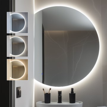 BRILAGI - LED ogledalo za kupatilo MEZZO LED/25W/230V 100x80 cm IP44 CRI 90 prigušiva + CCT