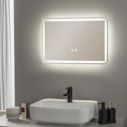 Brilagi - LED ogledalo za kupatilo BELLA sa grejanjem LED/12W/230V 40x60 cm IP44 CRI 90 prigušiva + CCT