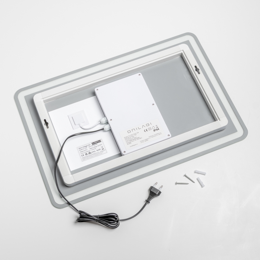 Brilagi - LED ogledalo za kupatilo BELLA sa grejanjem LED/12W/230V 40x60 cm IP44 CRI 90 prigušiva + CCT
